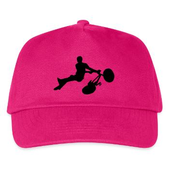 bmx x games sport Kids' Shirts - Kids’ Baseball Cap - fuchsia - Front