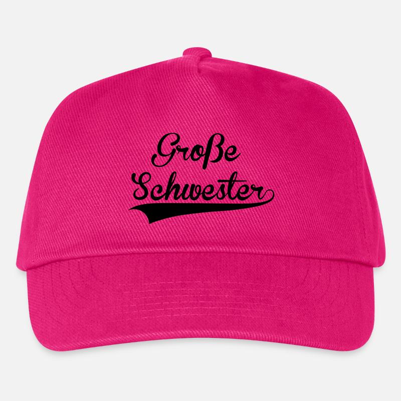 Große Schwester - Kinder Basecap - Fuchsia