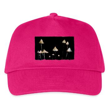 Pilze - Kinder Basecap - Fuchsia - Vorne