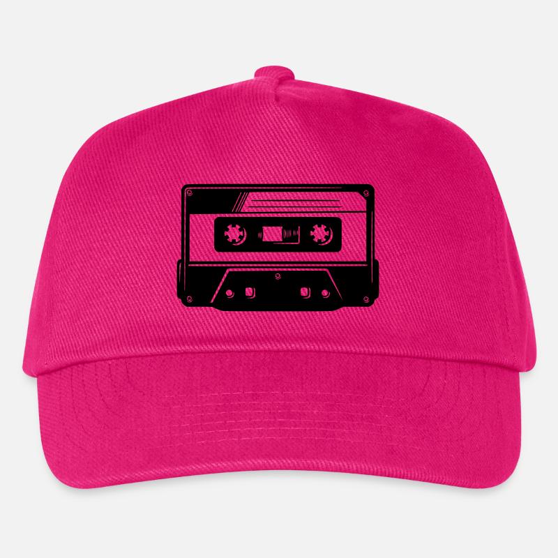 Kassette - Kinder Basecap - Fuchsia