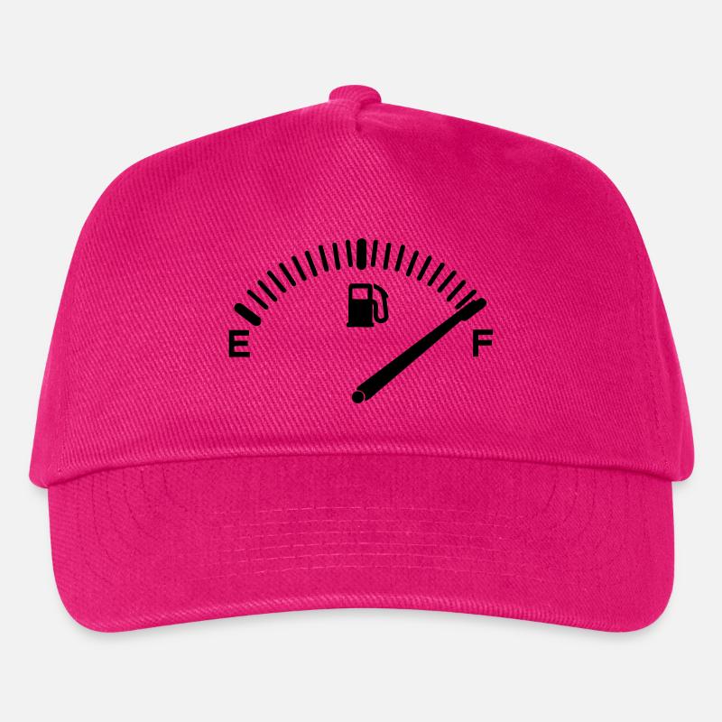 Tankzähler voller Tank - Kinder Basecap - Fuchsia