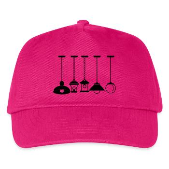Hang lamps and lights - Kids’ Baseball Cap - fuchsia - Front