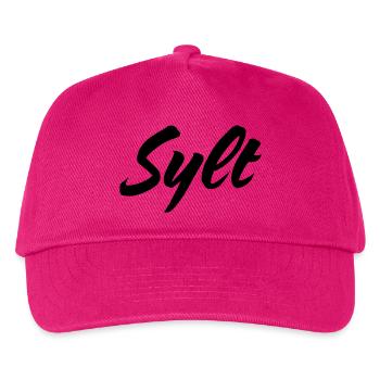Sylt - Kinder Basecap - Fuchsia - Vorne