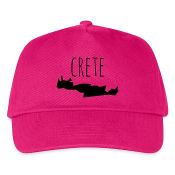 crete - Kids’ Baseball Cap - fuchsia - Front