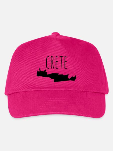 crete - Casquette de baseball Enfant - fuchsia