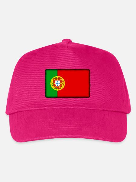 drapeau portugais - Kinder Basecap - Fuchsia