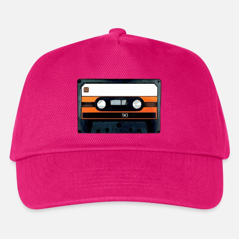 Kasette - Kinder Basecap - Fuchsia