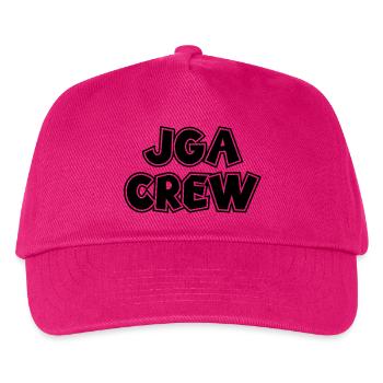 JGA Junggesellenabschied JGA Crew Party Bestseller - Kinder Basecap - Fuchsia - Vorne
