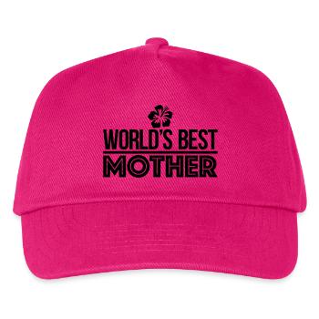 mother - Kids’ Baseball Cap - fuchsia - Front