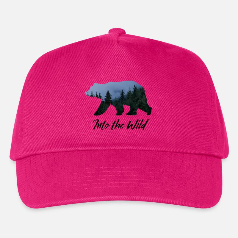 Into the wild - Kinder Basecap - Fuchsia