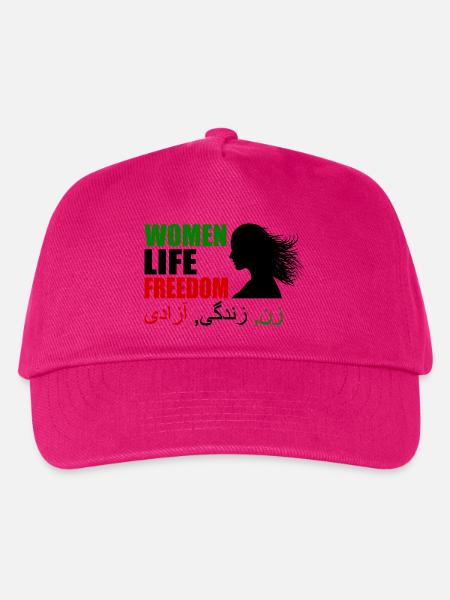 Women life freedom - Kinder Basecap - Fuchsia