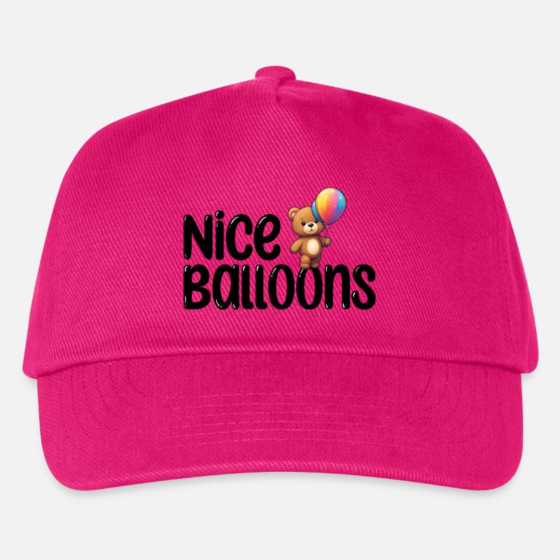 Nette Ballons - Kinder Basecap - Fuchsia