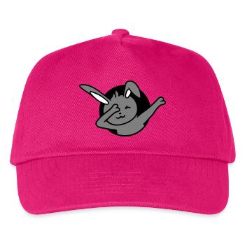 Bunny Dabbing Dab Dance Pose Dancing Hole Party Fun - Kids’ Baseball Cap - fuchsia - Front
