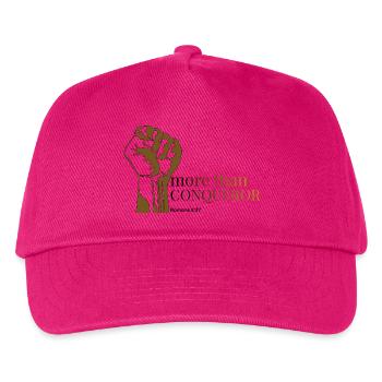 Mehr als nur Eroberer - Kinder Basecap - Fuchsia - Vorne