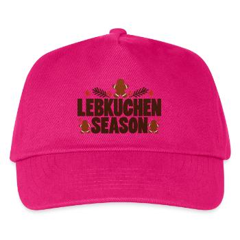 Lebkuchen Season - Kinder Basecap - Fuchsia - Vorne