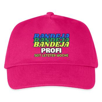 Bandeja Profi seit letzter Woche - Padel - Kinder Basecap - Fuchsia - Vorne