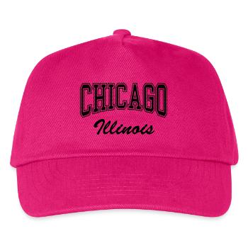 Chicago Illinois - Kids’ Baseball Cap - fuchsia - Front