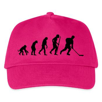 evolution of  hockey_ - Kinder Basecap - Fuchsia - Vorne