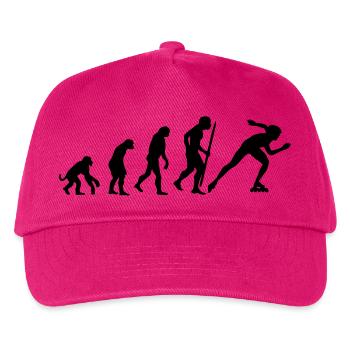 Changes in line speed skating - Kids’ Baseball Cap - fuchsia - Front