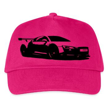 Sportwaagen R8 - Kinder Basecap - Fuchsia - Vorne