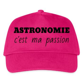 Astronomy / Astronomer / Astronomie / Astronom - Kids’ Baseball Cap - fuchsia - Front