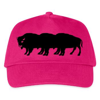 bisons - Kinder Basecap - Fuchsia - Vorne