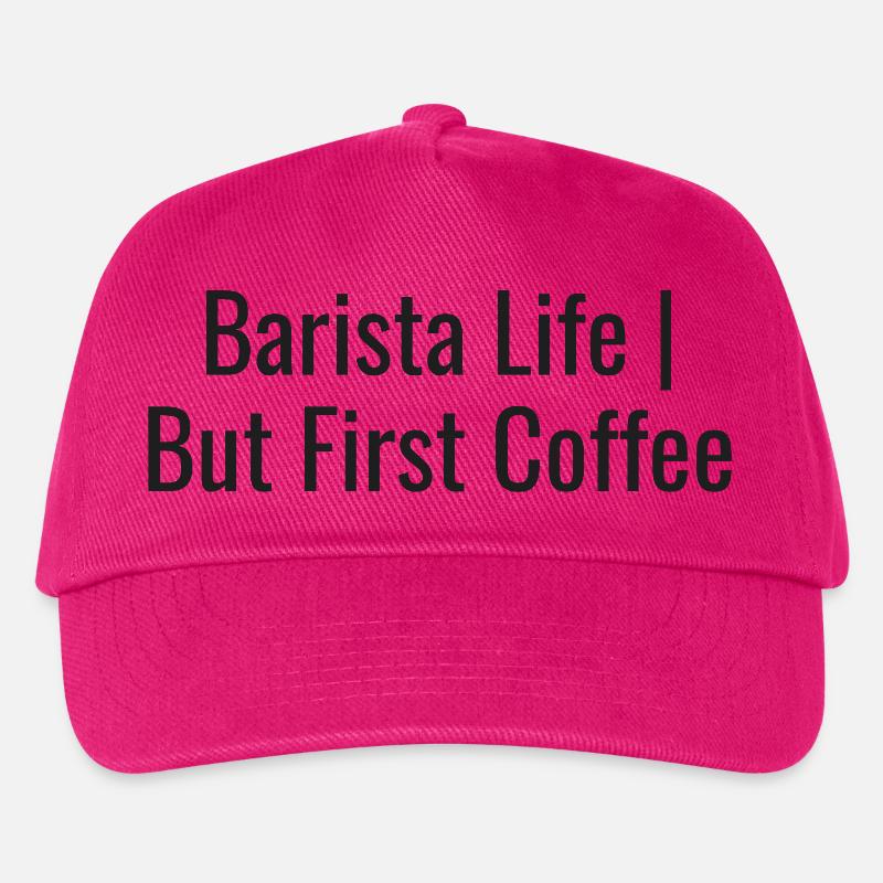 Barista Life Coffee - Kinder Basecap - Fuchsia