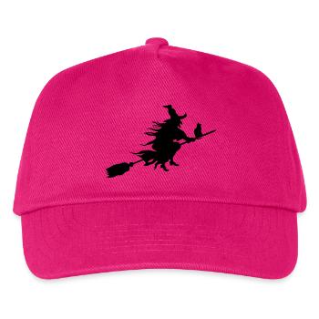 Hexe - Kinder Basecap - Fuchsia - Vorne