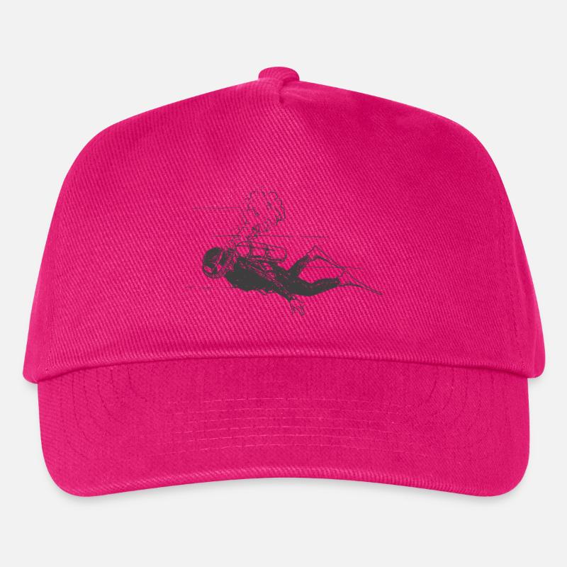 Taucher - Kinder Basecap - Fuchsia
