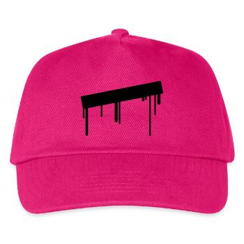 empty_graffiti_frame - Kinder Basecap - Fuchsia - Vorne