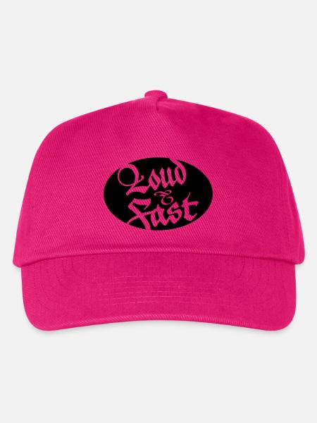 oldtimer shirt tuning shirt - Kinder Basecap - Fuchsia