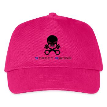 STREET RACING - Kids’ Baseball Cap - fuchsia - Front