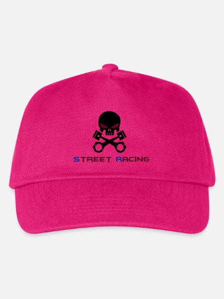 STREET RACING - Kids’ Baseball Cap - fuchsia