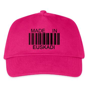 Made in Euskadi - Kinder Basecap - Fuchsia - Vorne