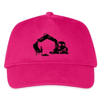 Bagger - Kinder Basecap - Fuchsia - Vorne
