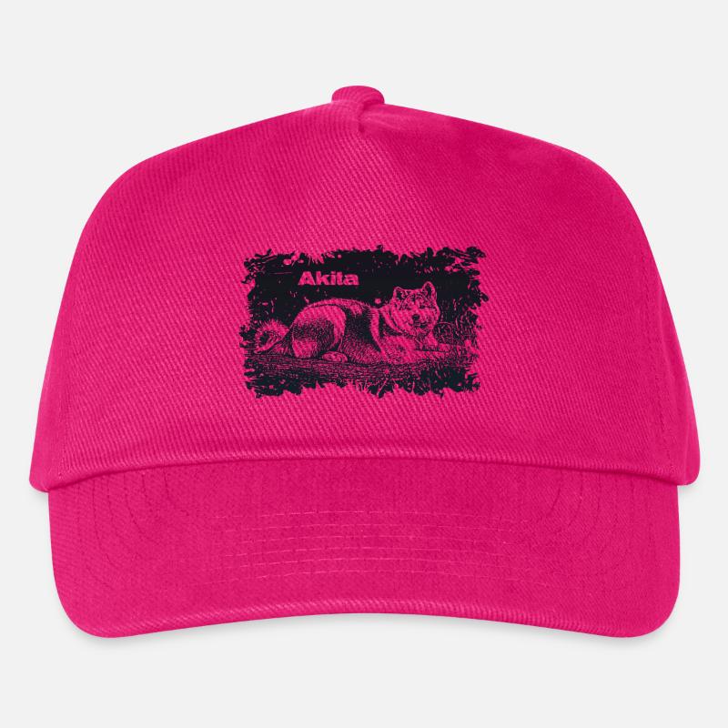 Akita - Kinder Basecap - Fuchsia