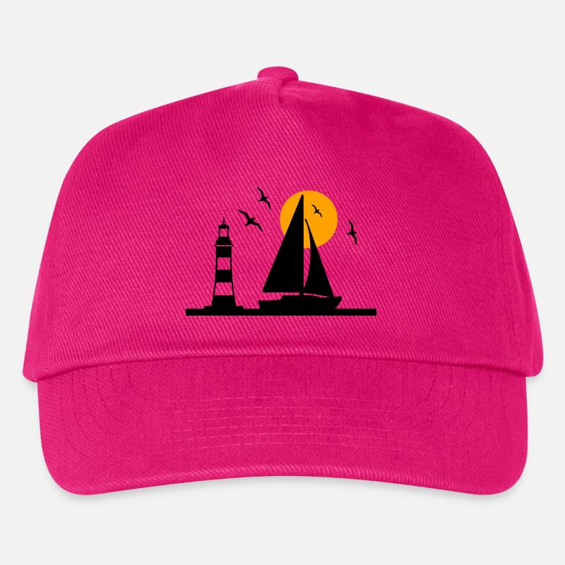 Segeln - Kinder Basecap - Fuchsia