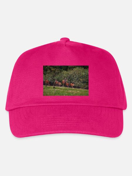Wiesenhirschherde 000_8271_Nik_DxO - Kinder Basecap - Fuchsia