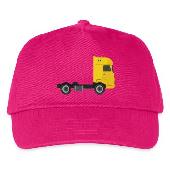 Semi-trucks - Kids’ Baseball Cap - fuchsia - Front
