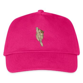Nächtlicher Kletterer Primat - Kinder Basecap - Fuchsia - Vorne