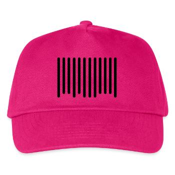 code barres - Casquette de baseball Enfant - fuchsia - Devant
