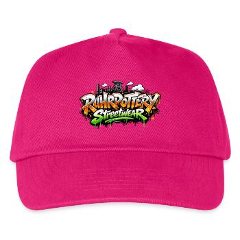 Graffiti Streetwear Spray Font - Kids’ Baseball Cap - fuchsia - Front