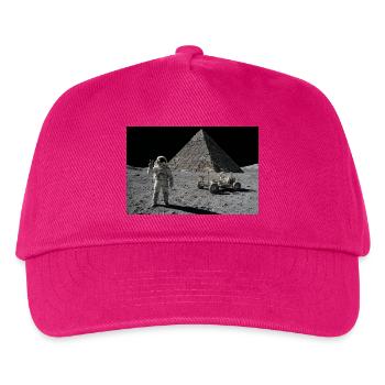 Begegnung mit der Mondpyramide - Kinder Basecap - Fuchsia - Vorne