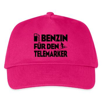 Benzin Telemarker - Kinder Basecap - Fuchsia - Vorne