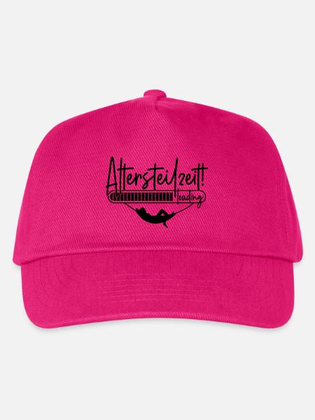 Altersteilzeit loading Hängematte Ladebalken ATZ - Kinder Basecap - Fuchsia