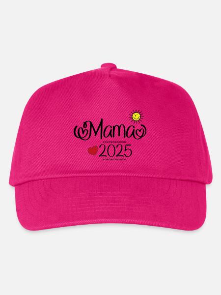 mama 2025 - Kinder Basecap - Fuchsia