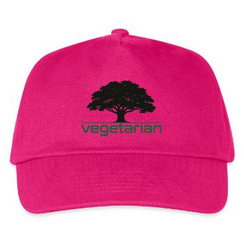 Vegetarian Oak – Nature & Durability Design - Kids’ Baseball Cap - fuchsia - Front