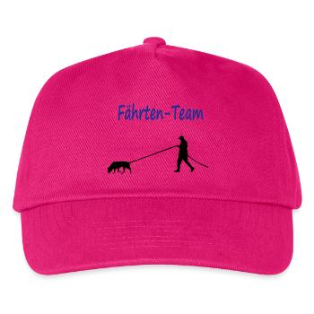 Faehrtenhund_cb - Kinder Basecap - Fuchsia - Vorne