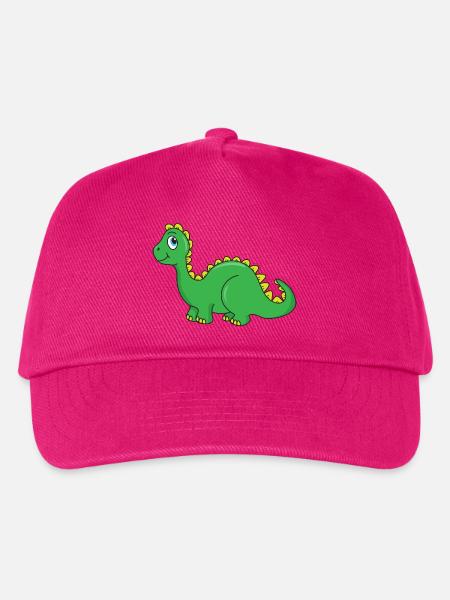 Dinosaurier - Kinder Basecap - Fuchsia