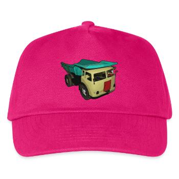 DDR Kipper - Kinder Basecap - Fuchsia - Vorne